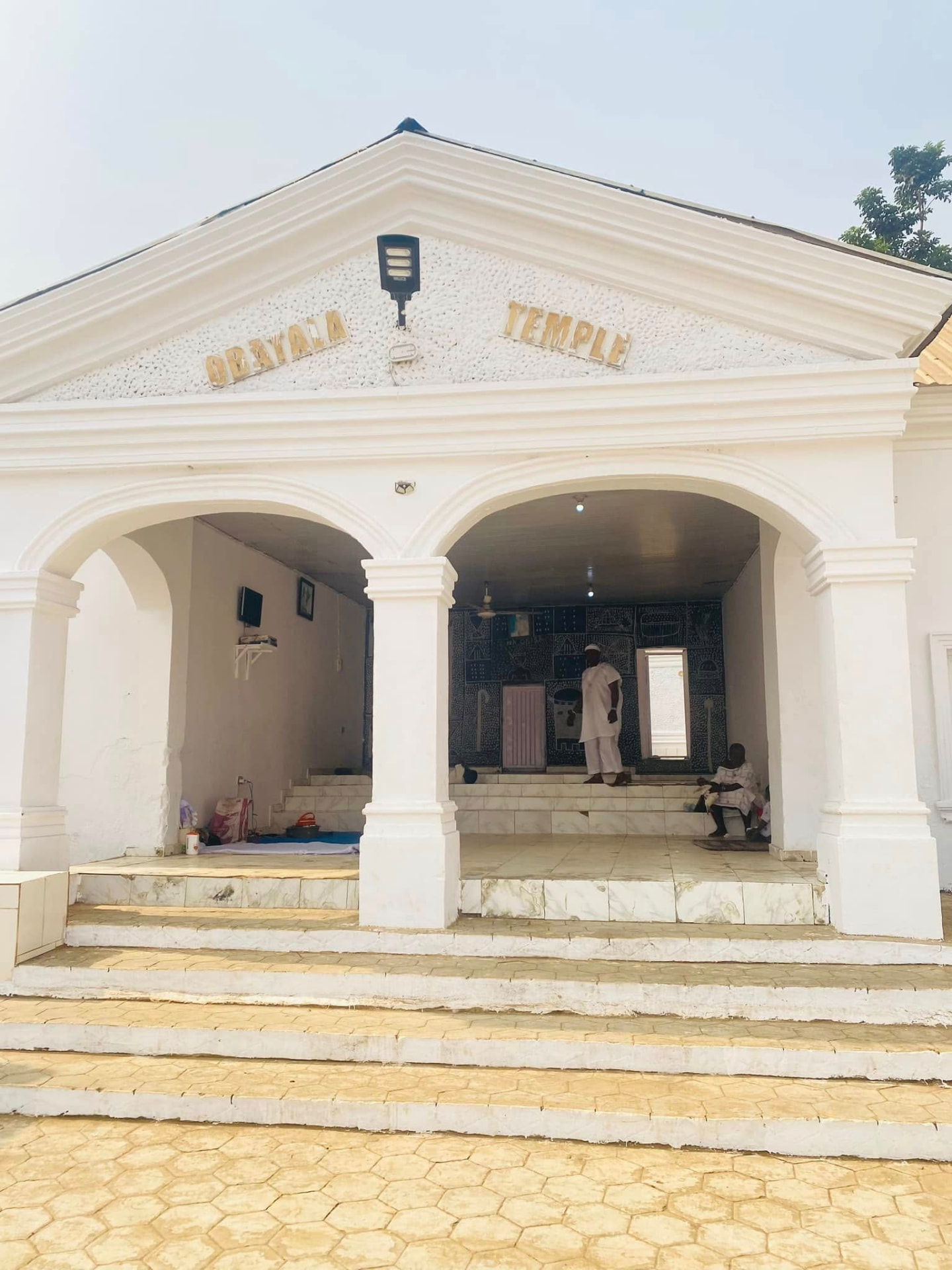 The temple of Obàtálá at Ilé-Ifẹ̀