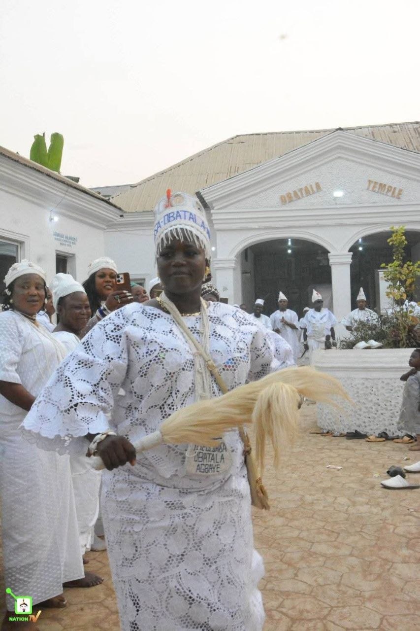 Procession at the temple